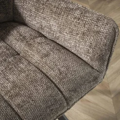 WoonStijl Armstoel pull draaibaar Rich Taupe