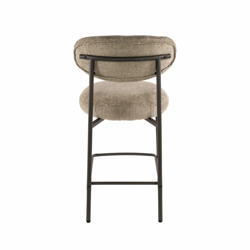 WoonStijl Barstoel Round Cargo zand