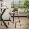 WoonStijl Barstoel Salon Tissee cargo zandkleur