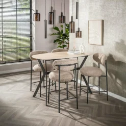WoonStijl Bartafel Romano deens ovaal 140cm