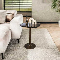 WoonStijl Bijzettafel M Eclipse Koper antiek finish
