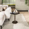 WoonStijl Bijzettafel S Eclipse koper antiek finish