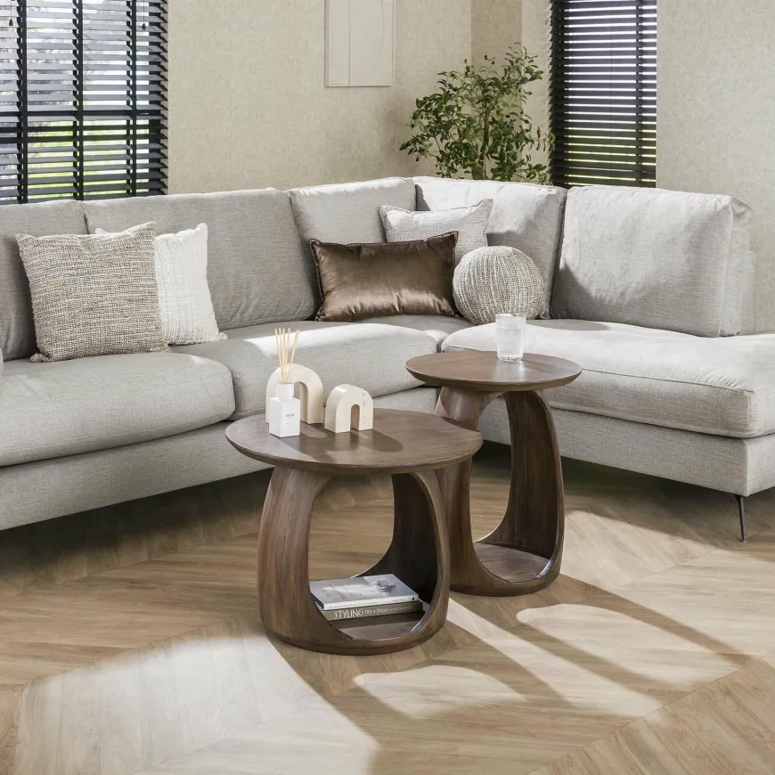 WoonStijl Bijzettafel S Flow Solid