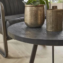 WoonStijl Bijzettafel set van 2 Yucon black