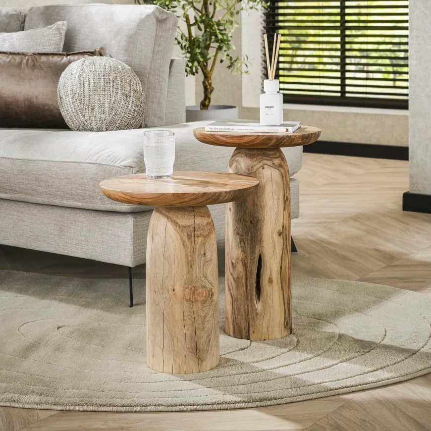 WoonStijl Bijzettafel XL River Solid