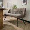 WoonStijl Eetkamerbank pull Rich Taupe