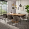 WoonStijl Eetkamerstoel ronde rug Curva Hoven Taupe