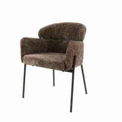 WoonStijl Eetkamerstoel ronde rug Curva Hoven Taupe