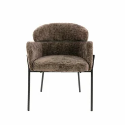 WoonStijl Eetkamerstoel ronde rug Curva Hoven Taupe