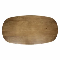 WoonStijl Eetkamertafel 180 Cliff ovale buis mango