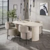 WoonStijl Eetkamertafel 180 arch ceramic