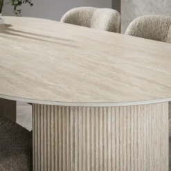 WoonStijl Eetkamertafel 180 arch ceramic