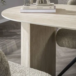 WoonStijl Eetkamertafel 180 arch ceramic