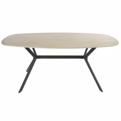 WoonStijl Eetkamertafel 180 ceramic travertinlook