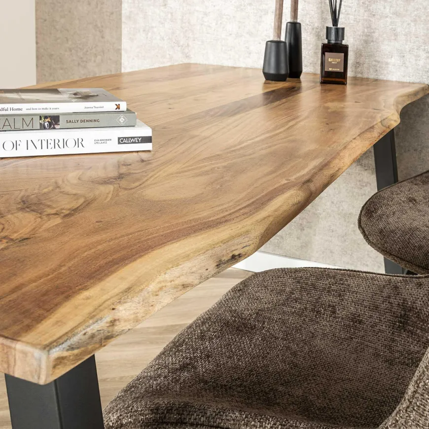 WoonStijl Eetkamertafel 180 edge