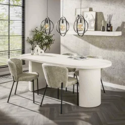 WoonStijl Eetkamertafel arch stone 215x90cm
