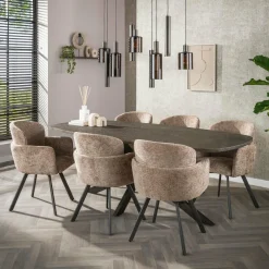 WoonStijl Eettafel Bronvik deens ovaal 215 cm