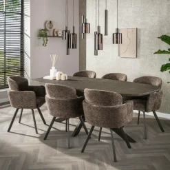 WoonStijl Eettafel Bronvik deens ovaal 215 cm