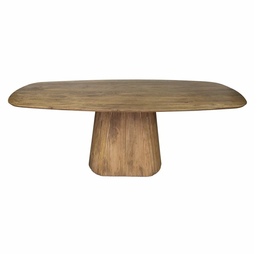 WoonStijl Eettafel Wave centrale poot 215 cm
