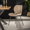 WoonStijl Eettafelstoel ronde buis Boucle zand