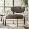 WoonStijl Fauteuil Round - Tissee cargo bruin