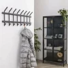 WoonStijl Garderobe 8 haaks breed ronde buis