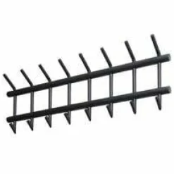 WoonStijl Garderobe 8 haaks breed ronde buis
