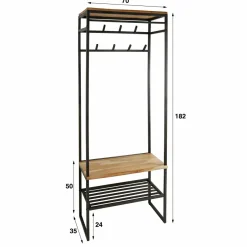 WoonStijl Garderobemeubel roede edge