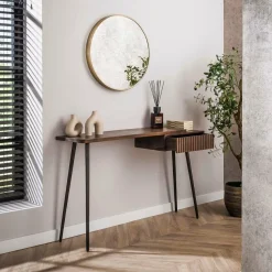 WoonStijl Hal-/kaptafel Carve met 1 lade