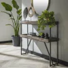 WoonStijl Haltafel Teca layer opstaande rand
