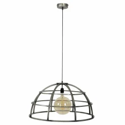 WoonStijl Hanglamp Ø70 dome / Oud zilver