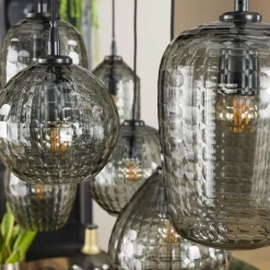 WoonStijl Hanglamp 4+3 hexagon mix