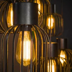 WoonStijl Hanglamp 3+3 mix metal