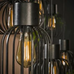 WoonStijl Hanglamp 3+3 mix metal