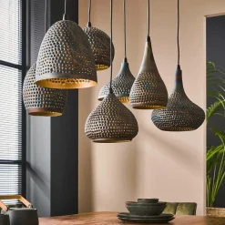 WoonStijl Hanglamp 4+3 punch mix