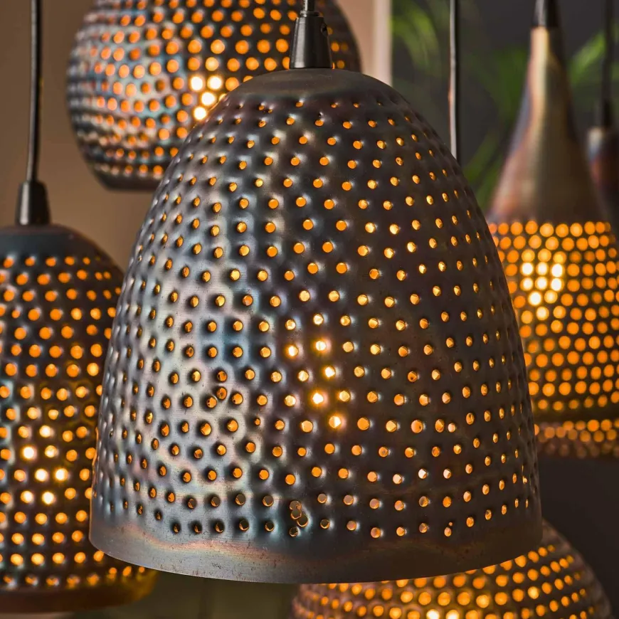 WoonStijl Hanglamp 4+3 punch mix