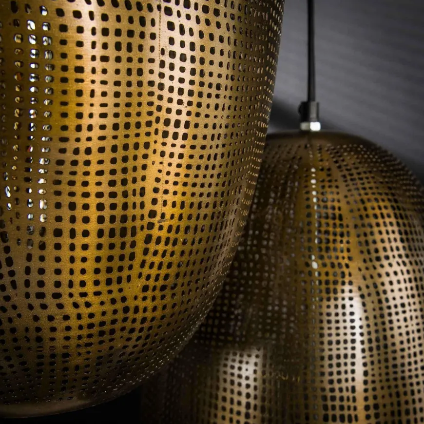 WoonStijl Hanglamp Cosmic getrapt met 3 lampen