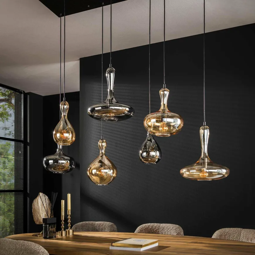 WoonStijl Hanglamp Karaf 4+3