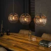 WoonStijl Hanglamp 3L Ø30 armor open