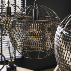WoonStijl Hanglamp 3L Ø30 armor open