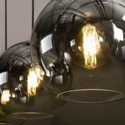 WoonStijl Hanglamp 3L bubble shaded