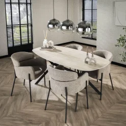 WoonStijl Hanglamp 3L bubble shaded