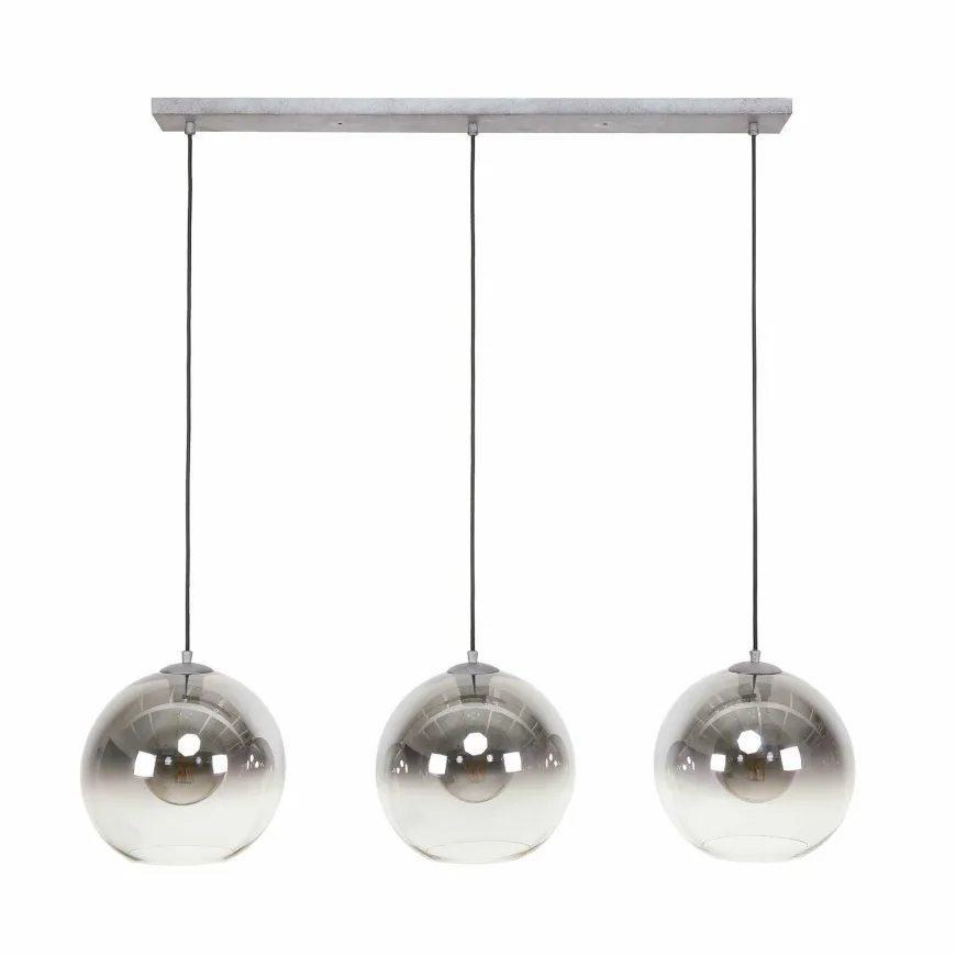 WoonStijl Hanglamp 3L bubble shaded