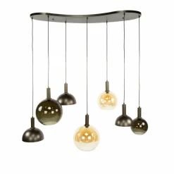 WoonStijl Hanglamp 4+3L Cluster