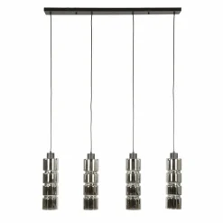 WoonStijl Hanglamp 4L cylinder glas