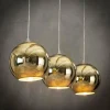 WoonStijl Hanglamp 3L Globe koper