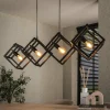 WoonStijl Hanglamp 4L kubus