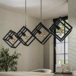 WoonStijl Hanglamp 4L kubus