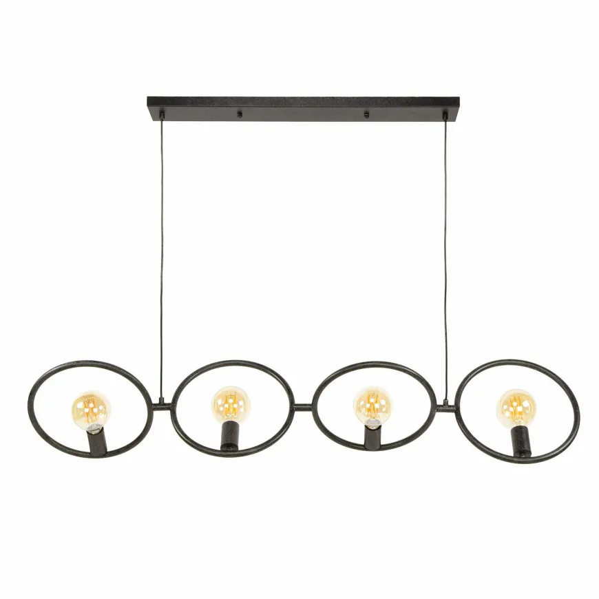 WoonStijl Hanglamp 4L Loop