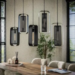 WoonStijl Hanglamp 5L mesh rotate